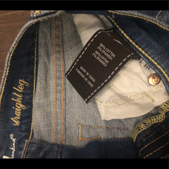 7 for all mankind jeans size 10 (girl) - Picture 2 of 3